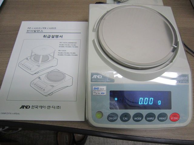 AND 전자저울 판매합니다.[FX-5000I]